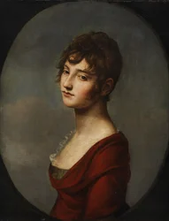 Portret van Amalie Wolff-Malcolmi